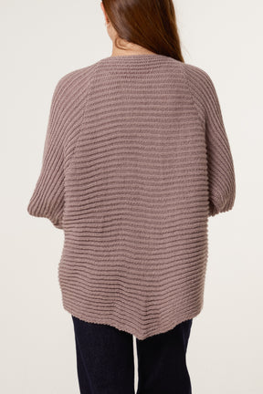 Knitted Kimono Jacket
