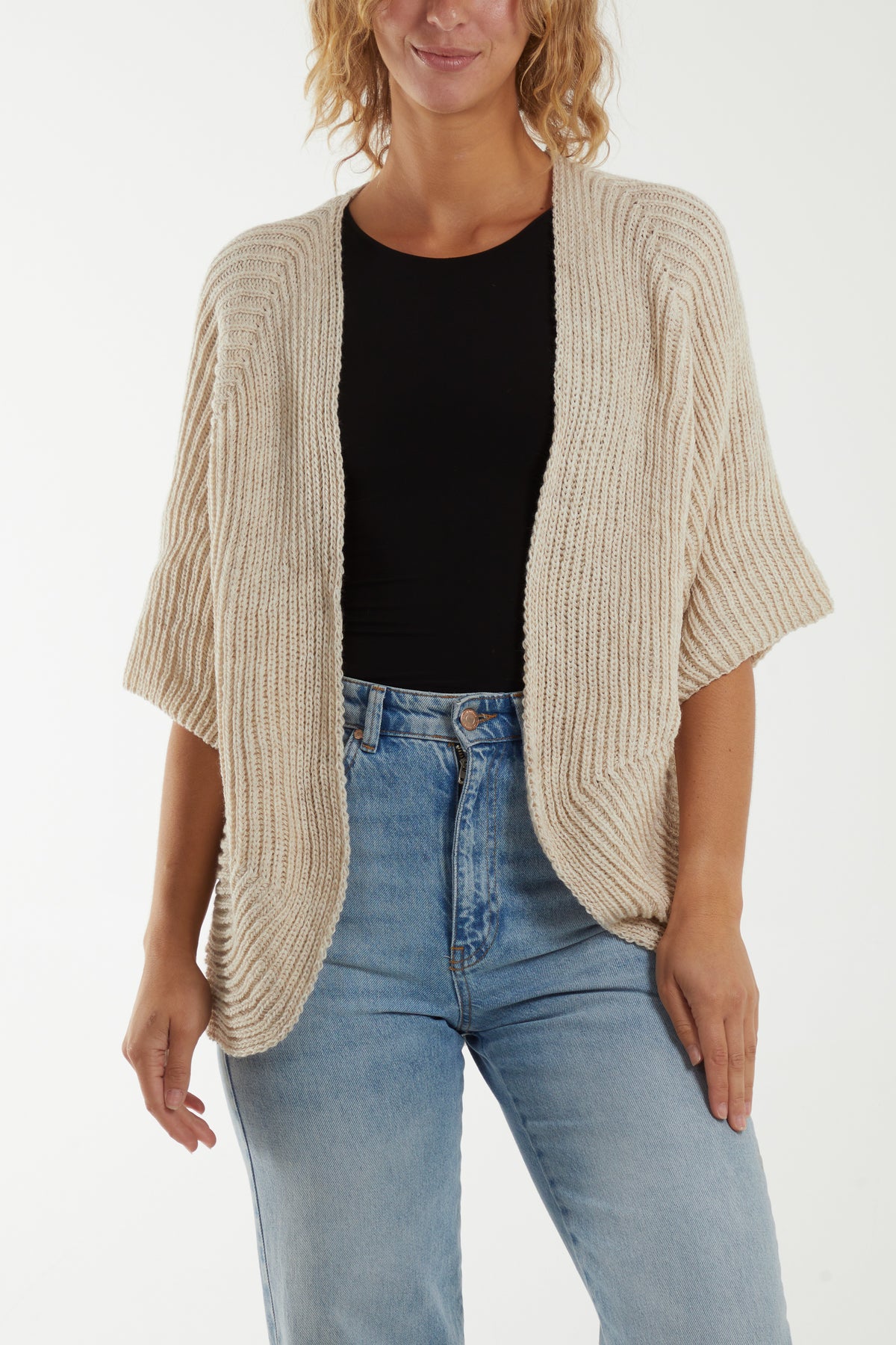 Knitted Kimono Jacket