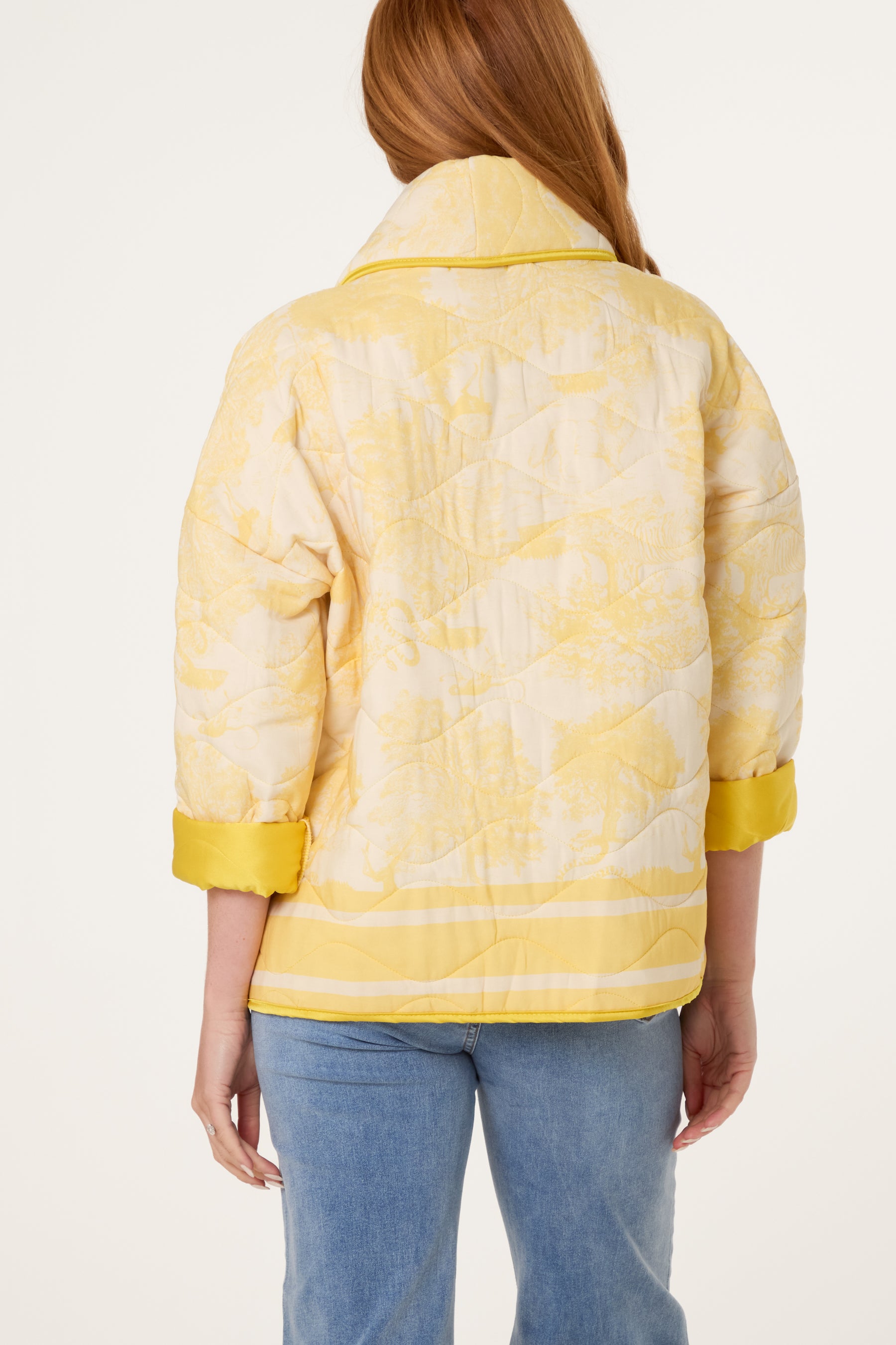 Tuile Du Jouy Quilted Jacket