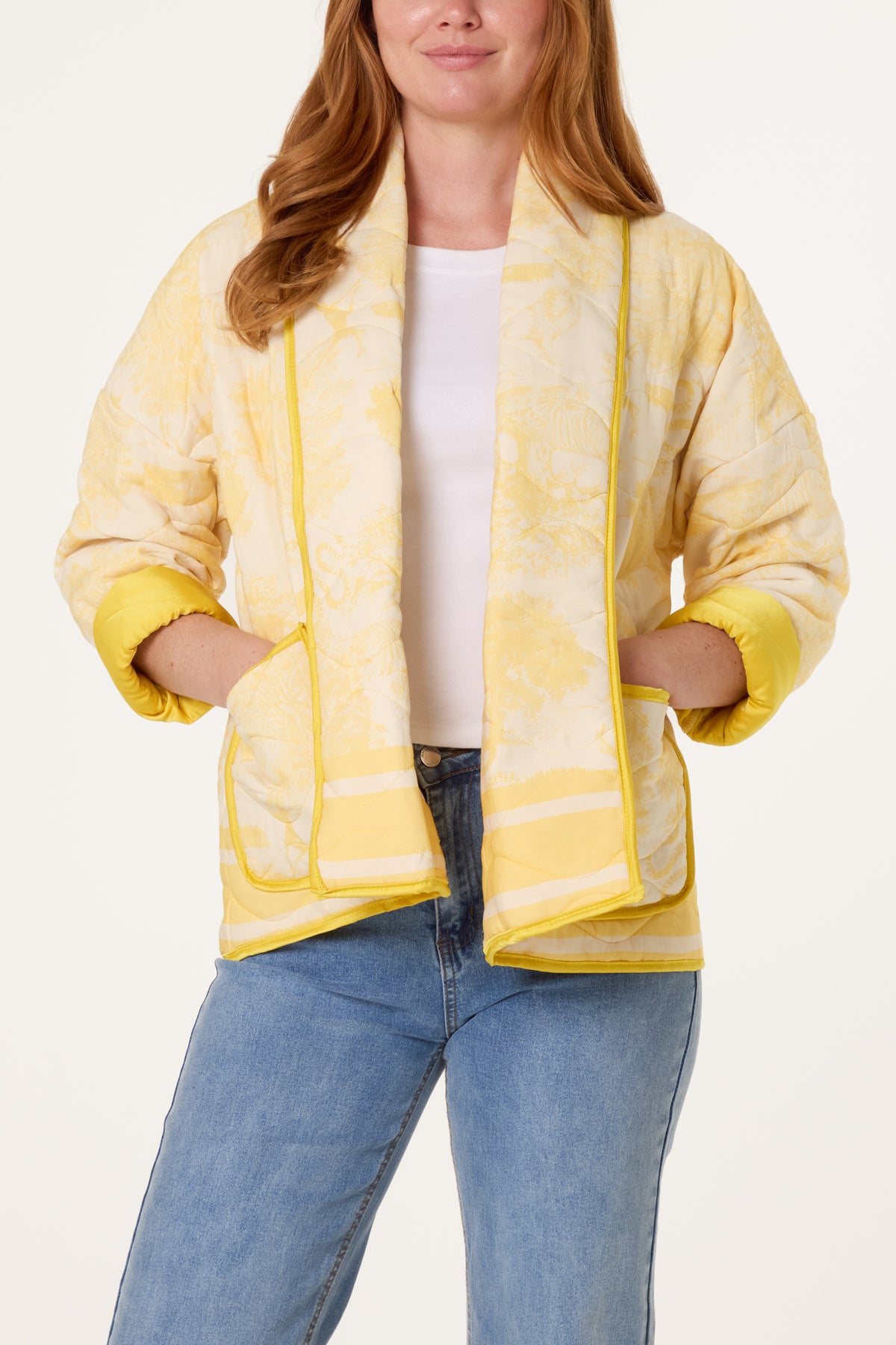 Tuile Du Jouy Quilted Jacket