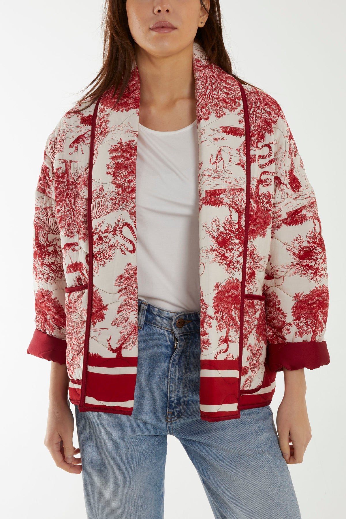 Toile Du Jouy Quilted Jacket