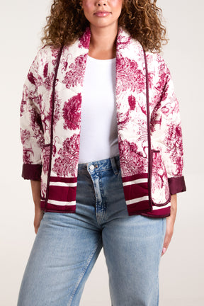 Toile Du Jouy Quilted Jacket