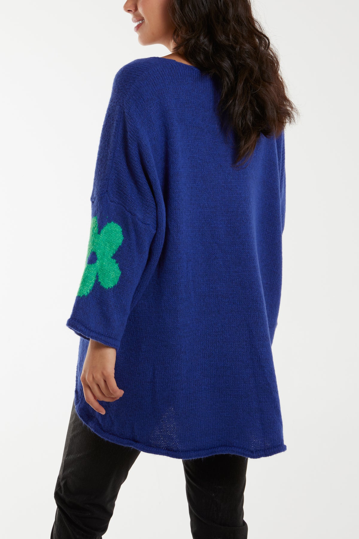 Multi Coloured Flower Jumper