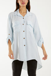 Roll Sleeve Utility Shirt