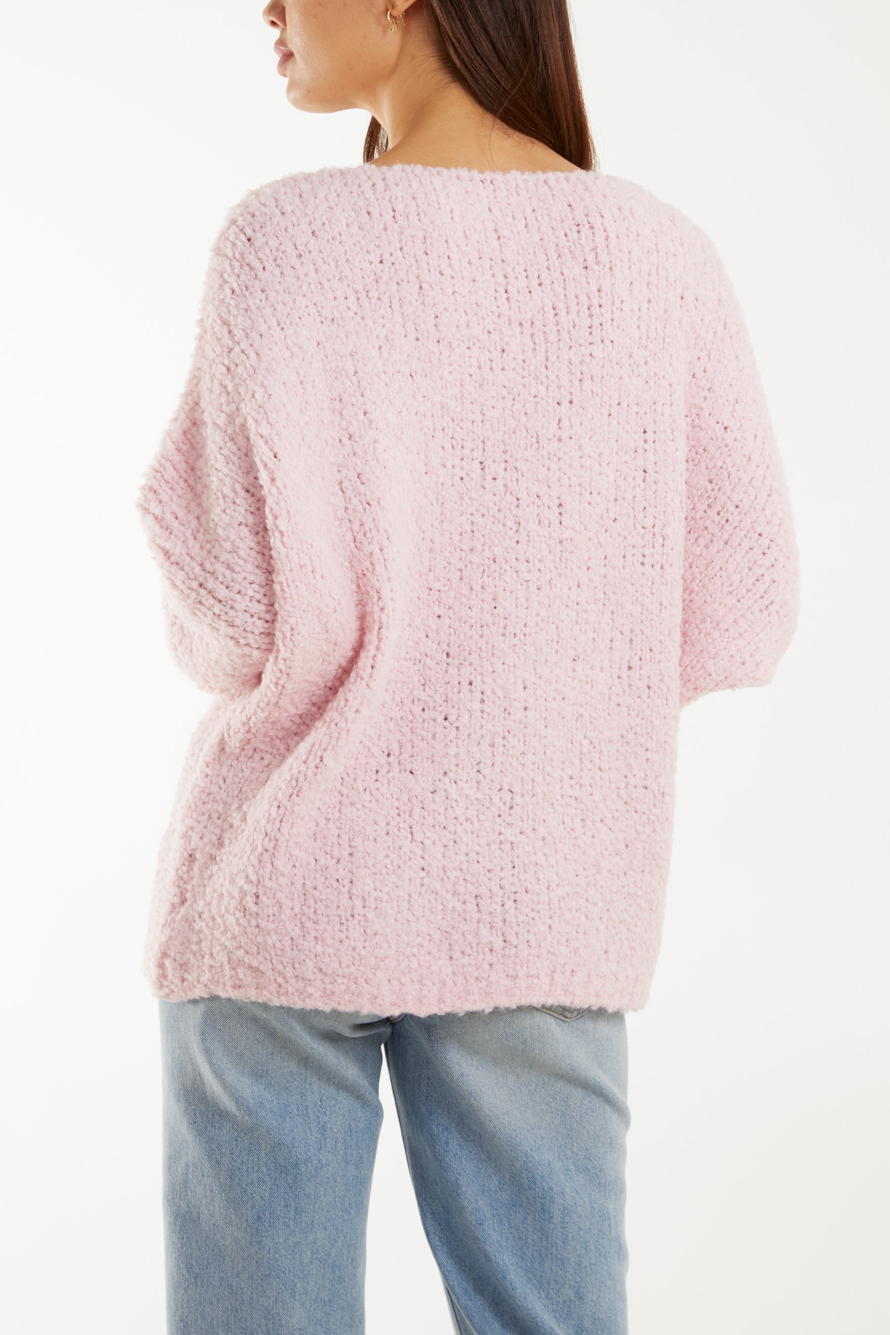 Wool Blend Daisy Boucle Super Soft Knit