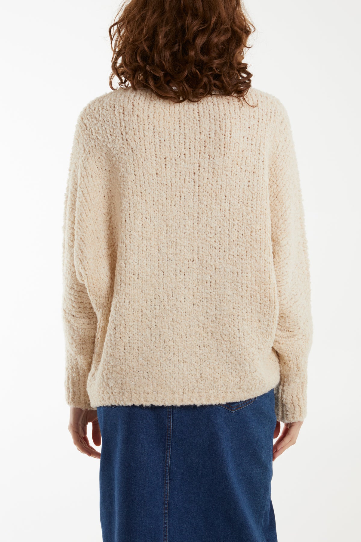 Wool Blend Daisy Boucle Super Soft Knit