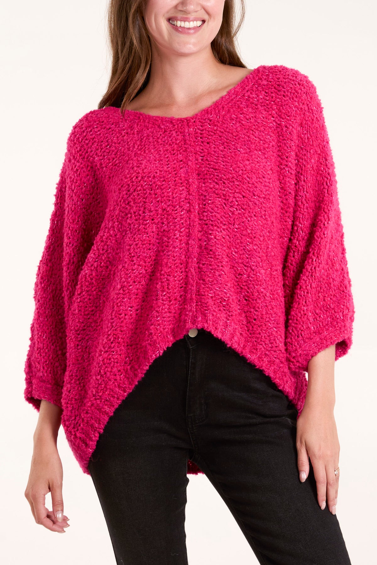 Boucle Soft Touch Batwing Jumper