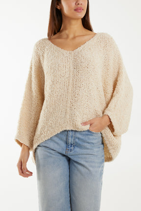 Boucle Soft Touch Batwing Jumper