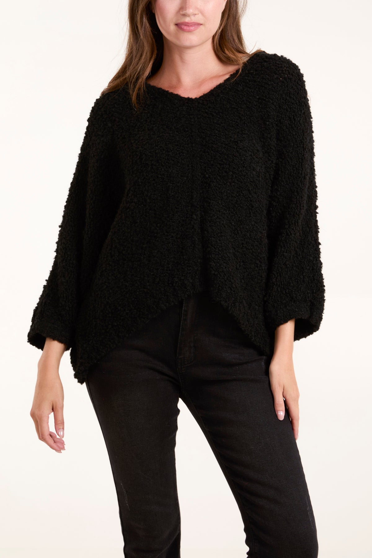 Boucle Soft Touch Batwing Jumper