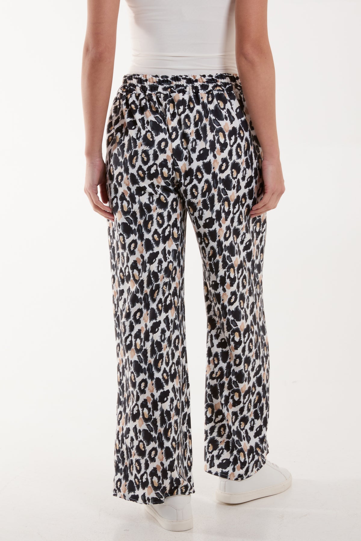 Leopard Print Culotte Trouser