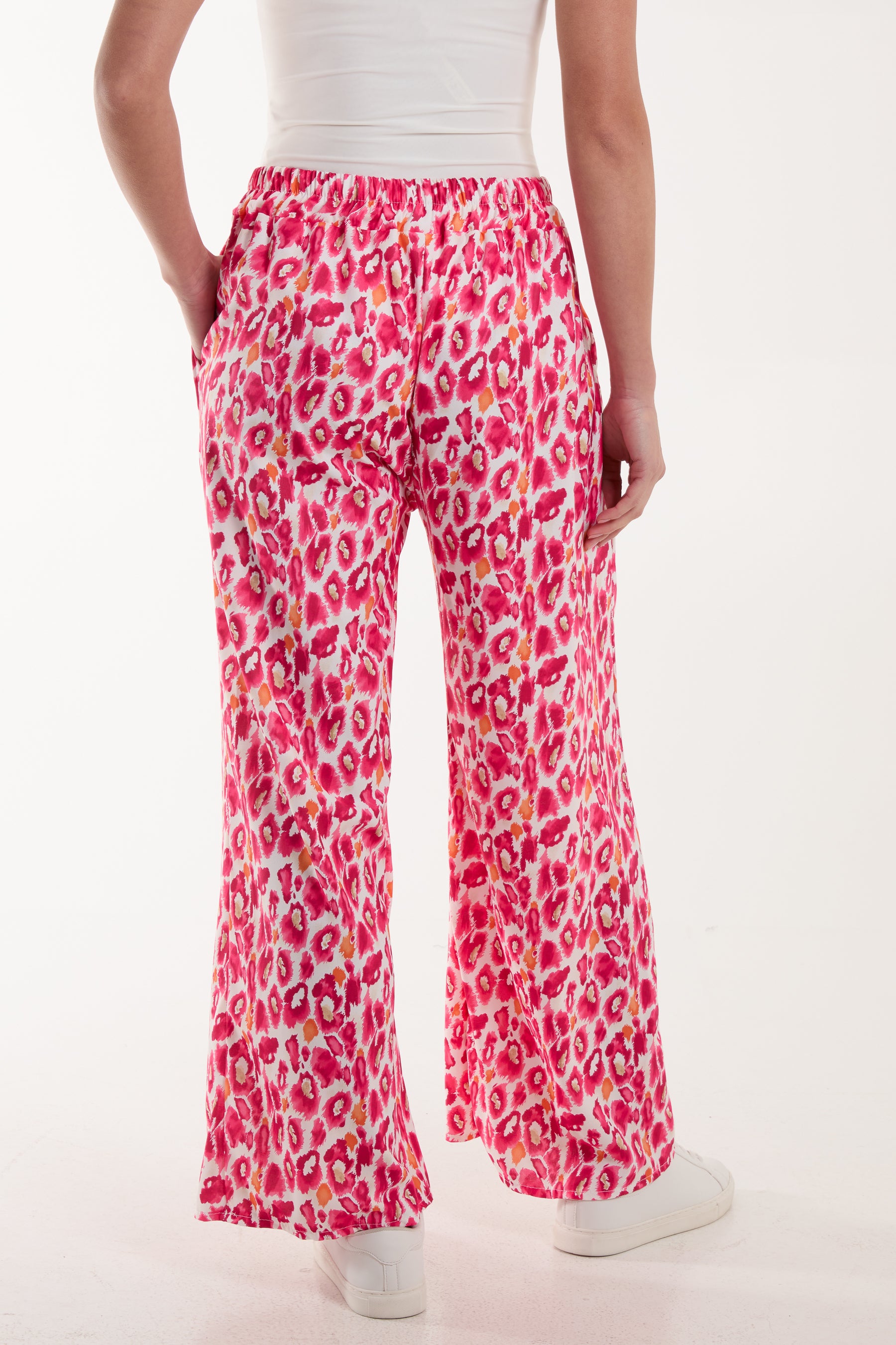 Leopard Print Culotte Trouser
