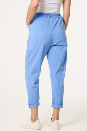 Washed Relaxed Fit Magic Trousers