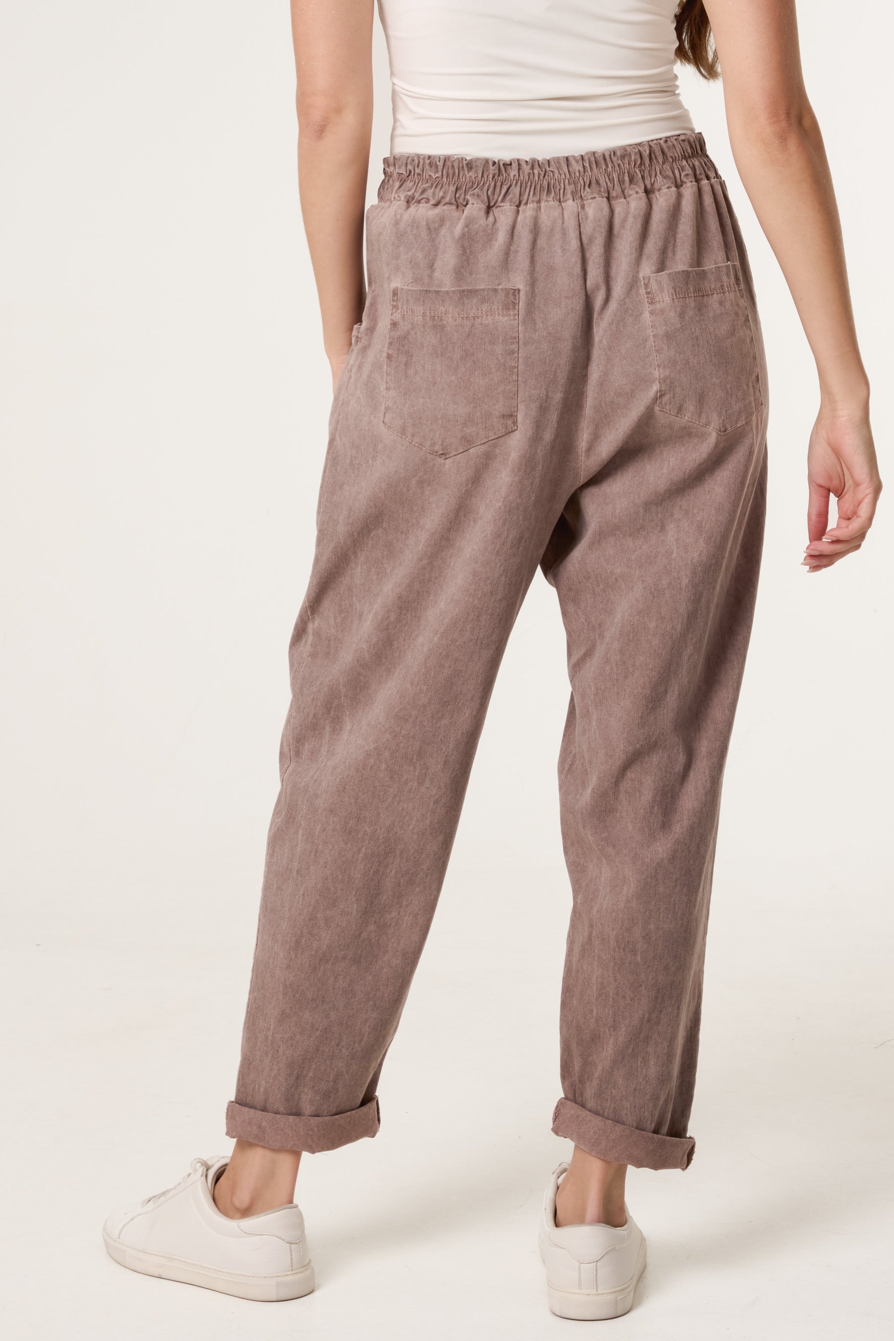 Washed Relaxed Fit Magic Trousers