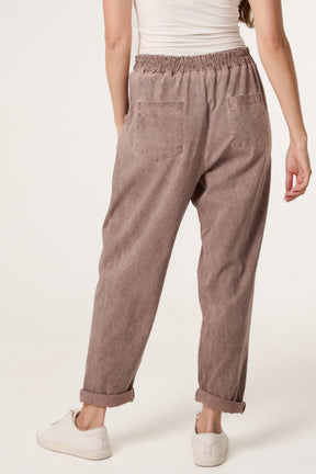 Washed Relaxed Fit Magic Trousers