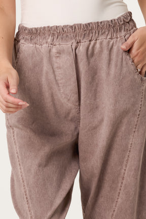 Washed Relaxed Fit Magic Trousers