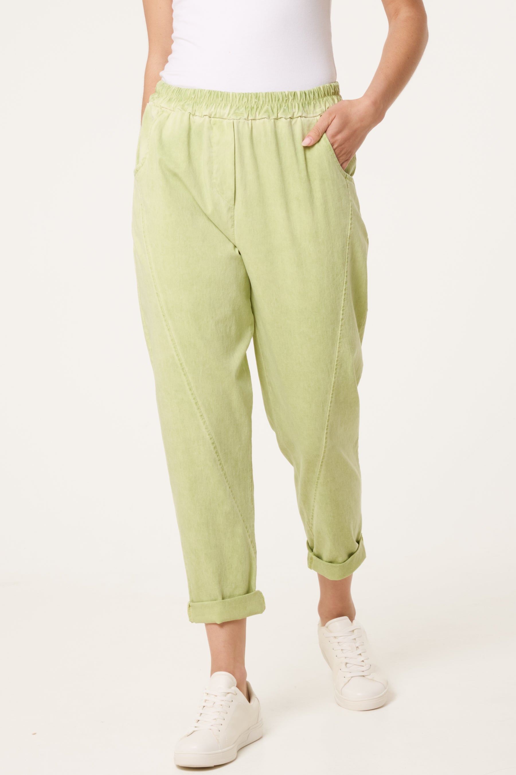 Washed Relaxed Fit Magic Trousers