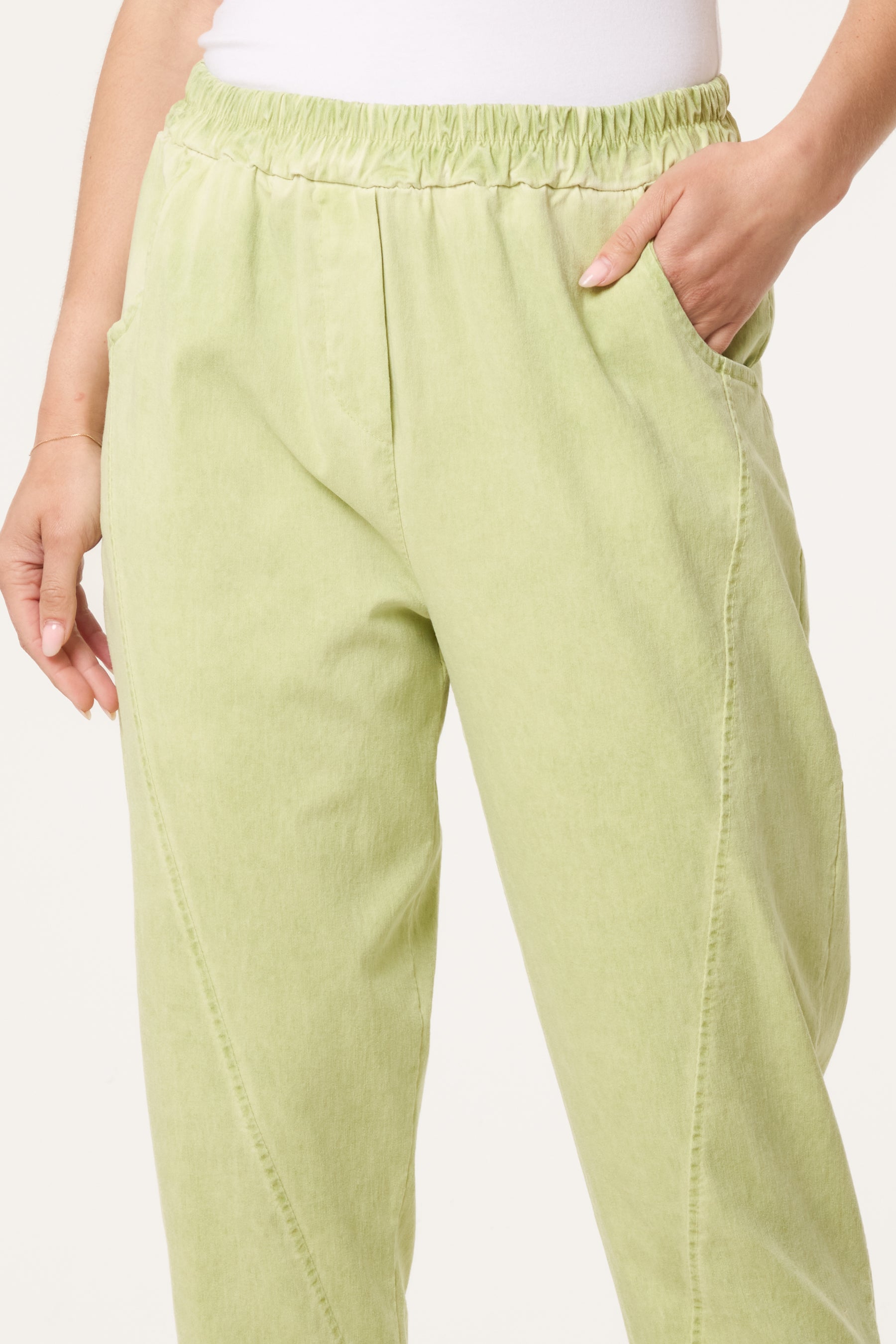 Washed Relaxed Fit Magic Trousers