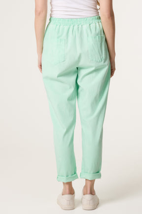 Washed Relaxed Fit Magic Trousers