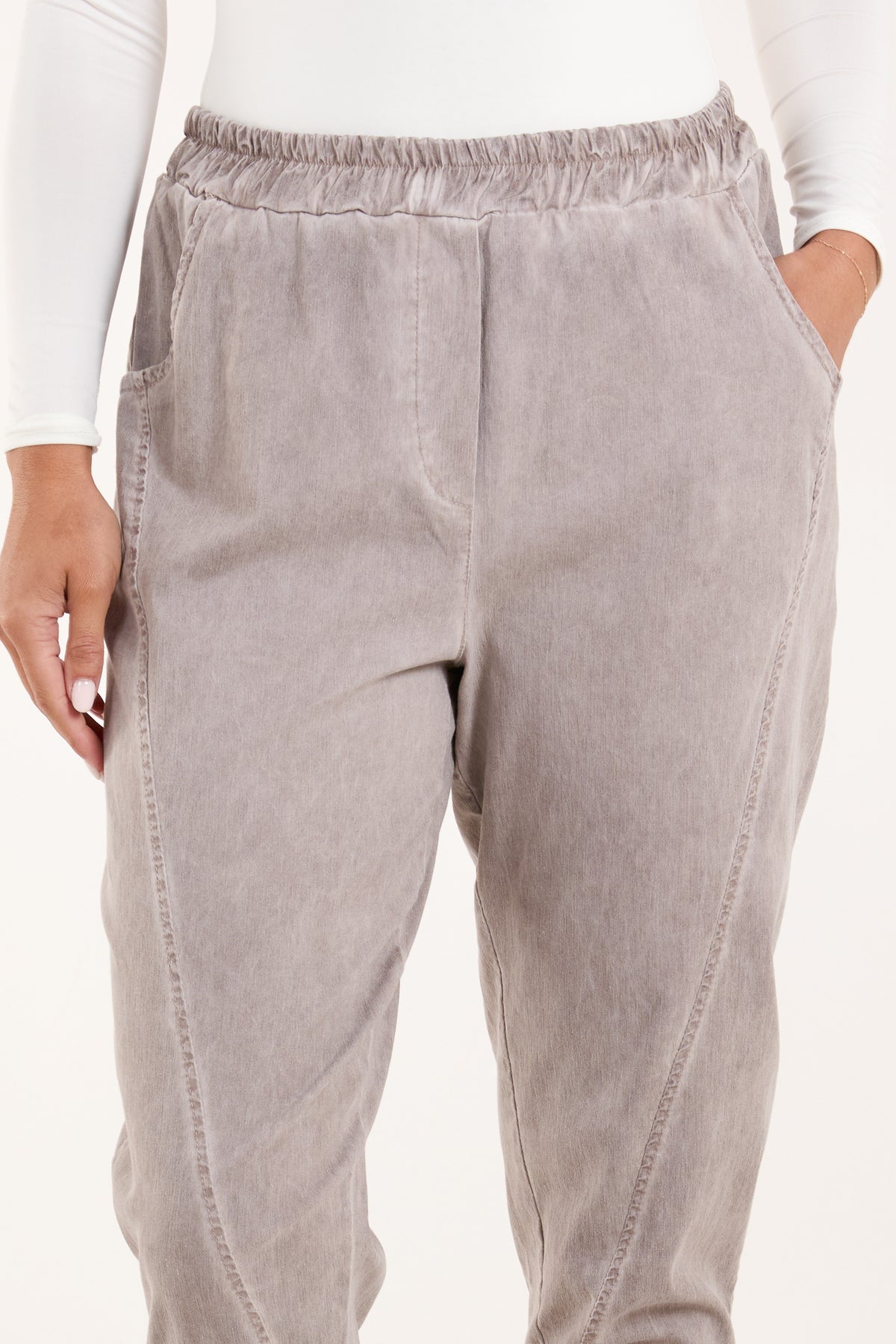 Washed Relaxed Fit Magic Trousers