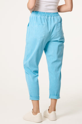 Washed Relaxed Fit Magic Trousers