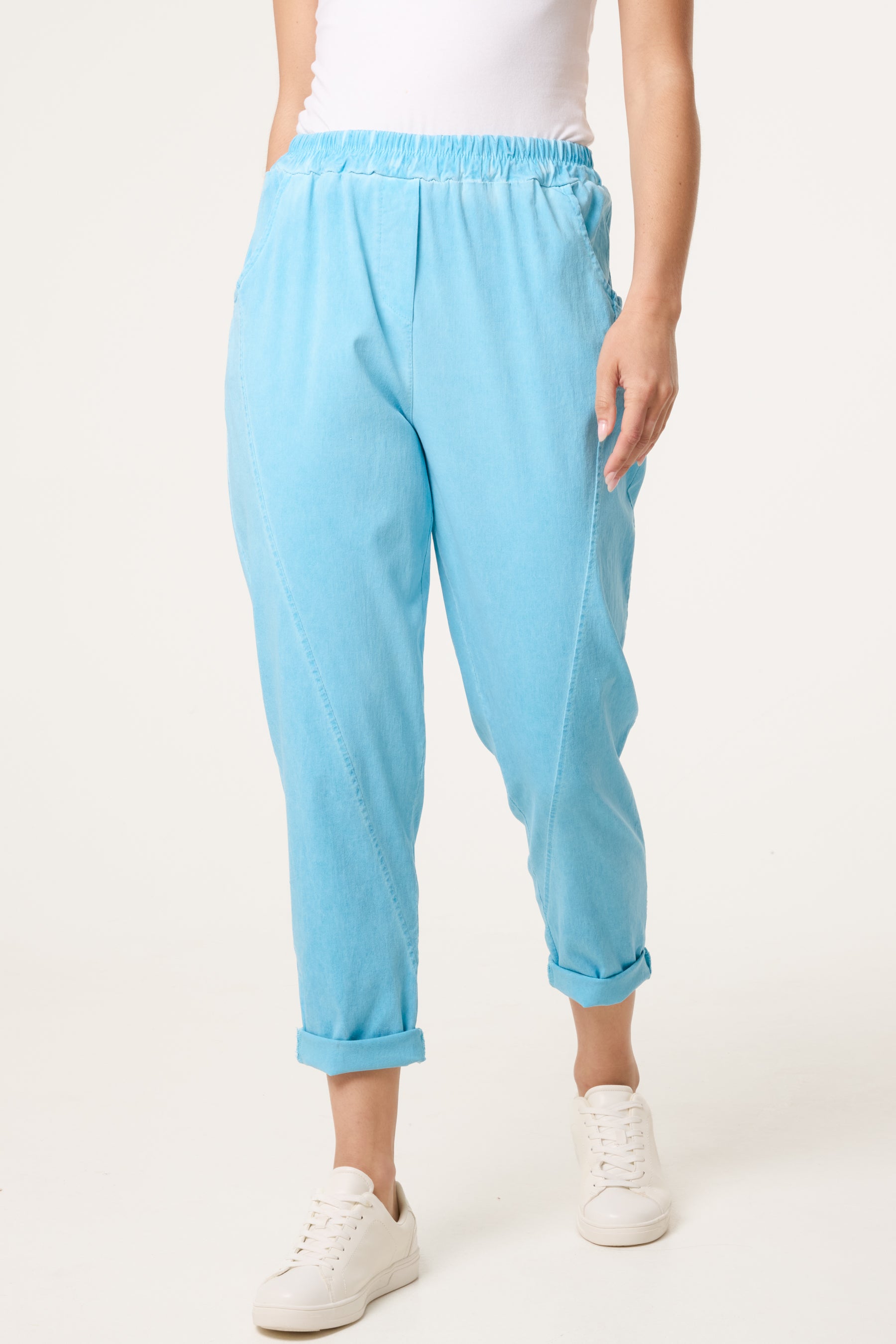 Washed Relaxed Fit Magic Trousers