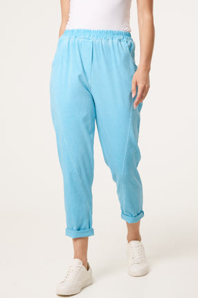Washed Relaxed Fit Magic Trousers