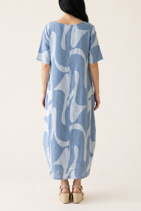 Pure Cotton Cocoon Midi Dress