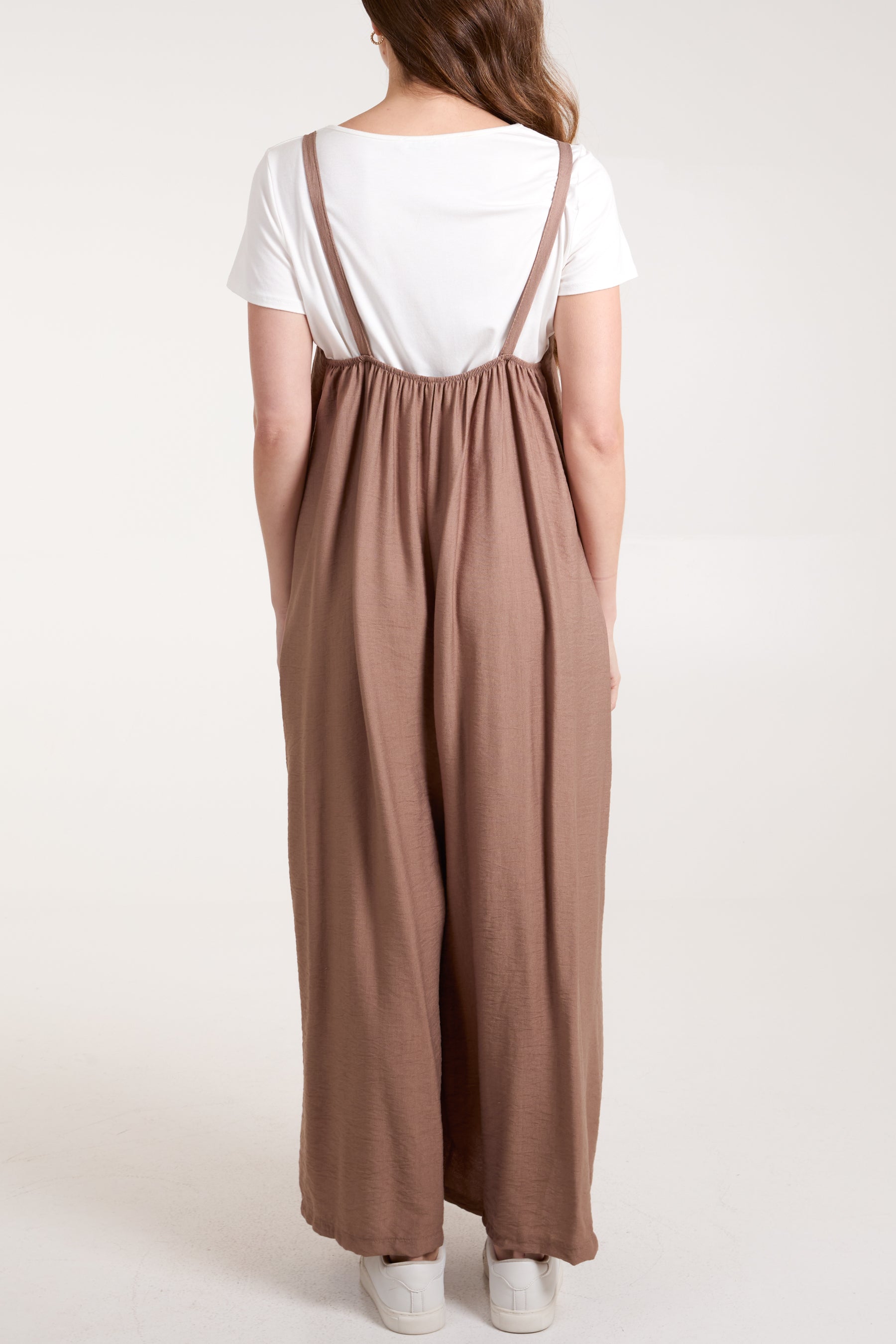 Crepe Wide Leg Cami Jumpsuit