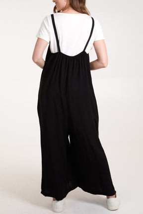 Crepe Wide Leg Cami Jumpsuit