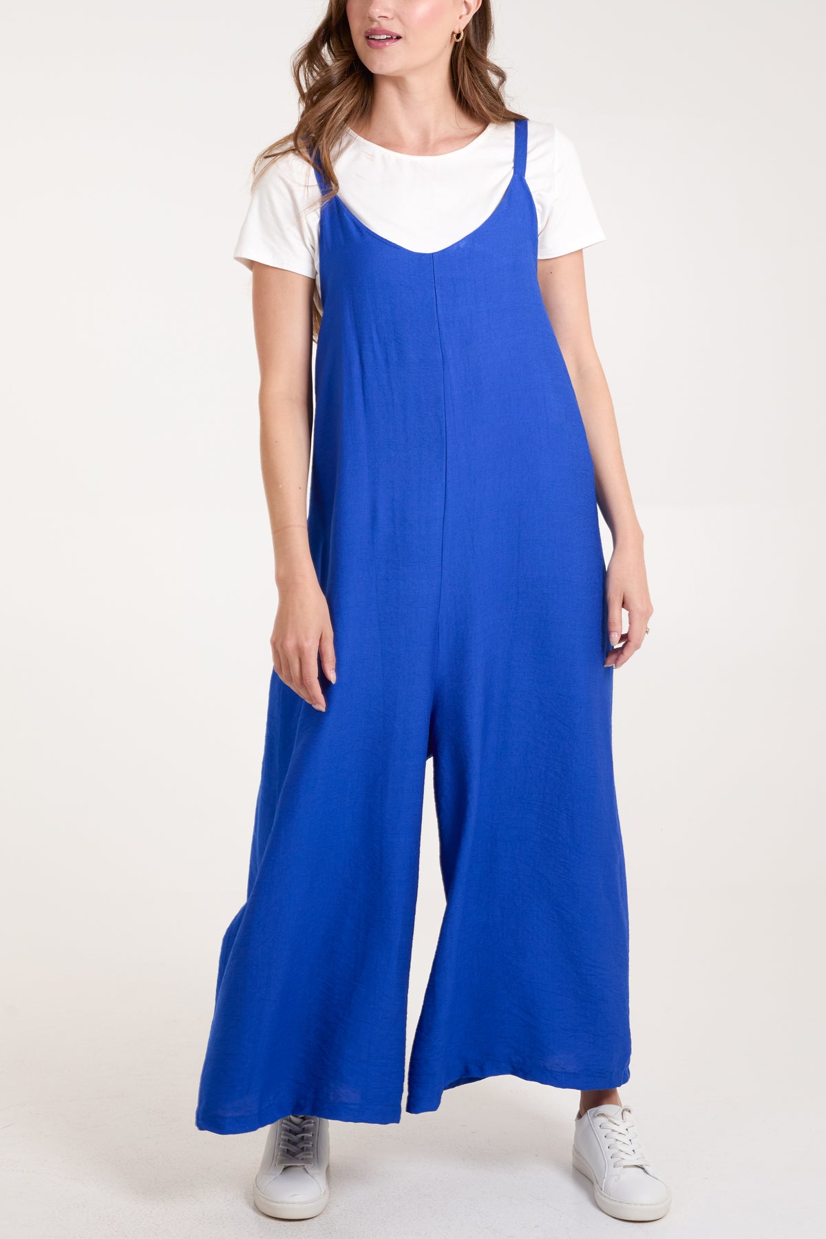 Crepe Wide Leg Cami Jumpsuit