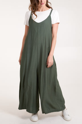 Crepe Wide Leg Cami Jumpsuit