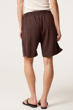 Relaxed Fit Pockets Bermuda Shorts