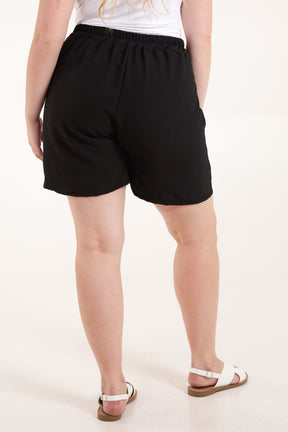 Relaxed Fit Pockets Bermuda Shorts