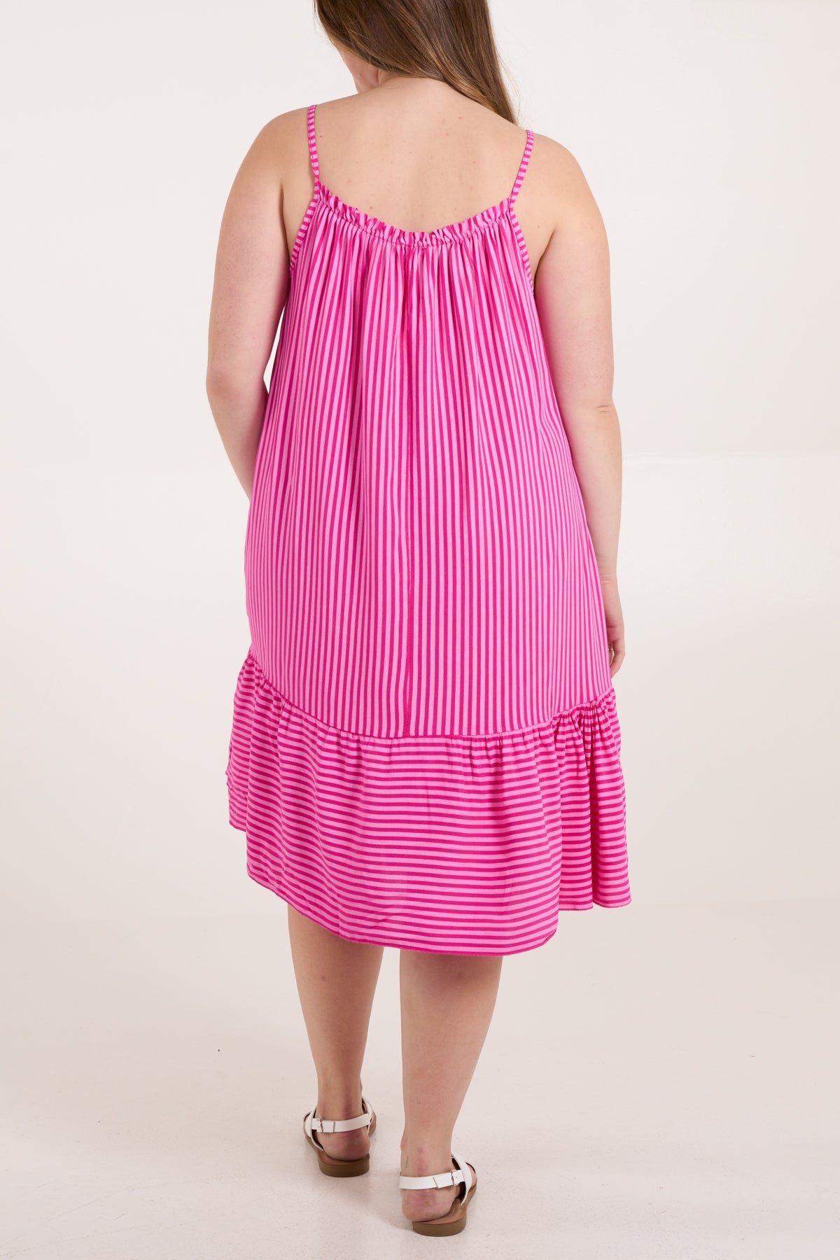 Striped Smock Cami Mini Dress