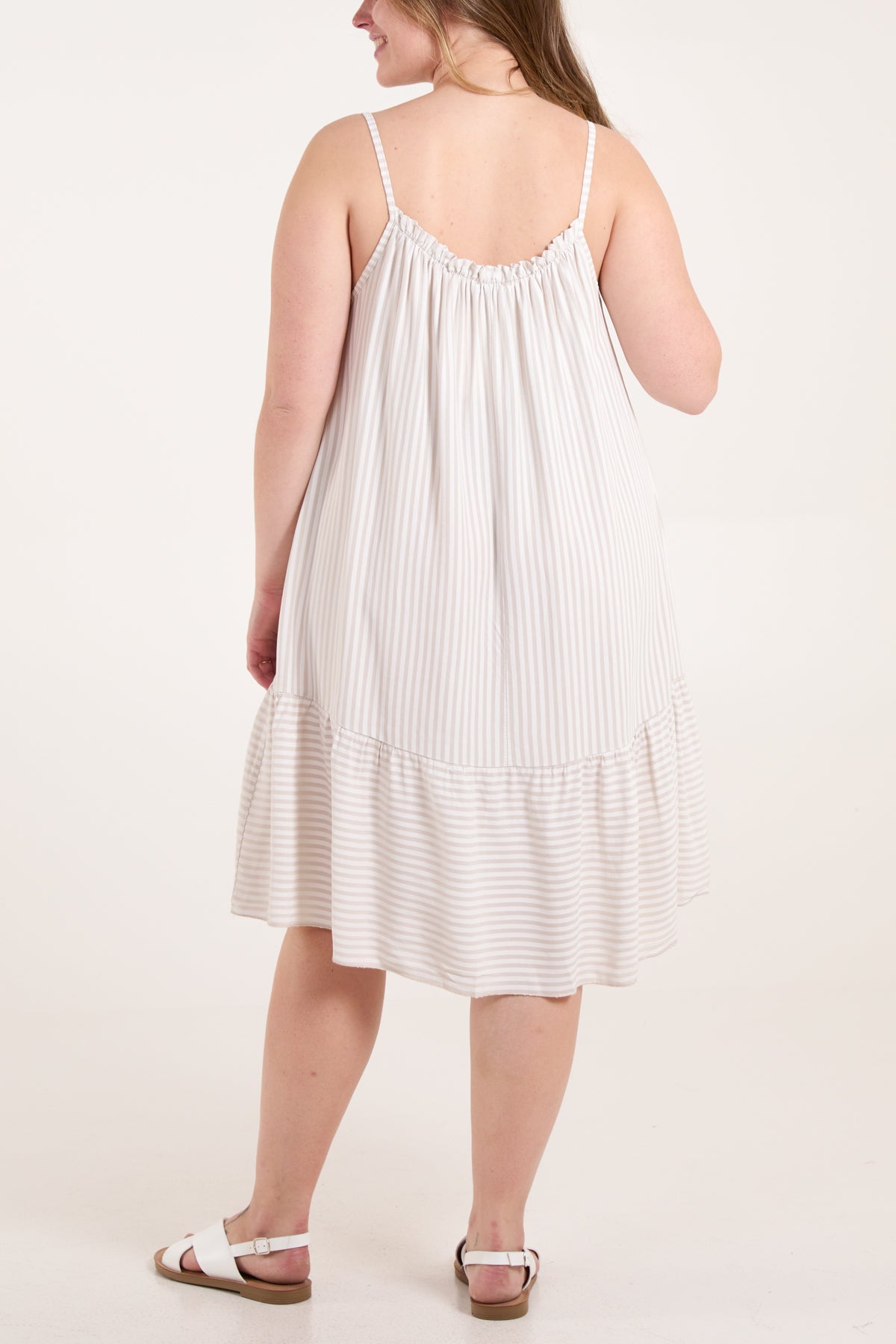 Striped Smock Cami Mini Dress