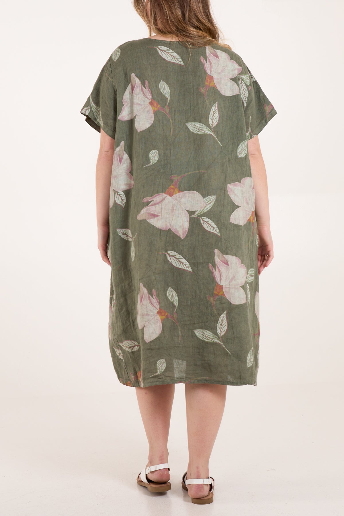 Pure Cotton Lotus Flower Dress