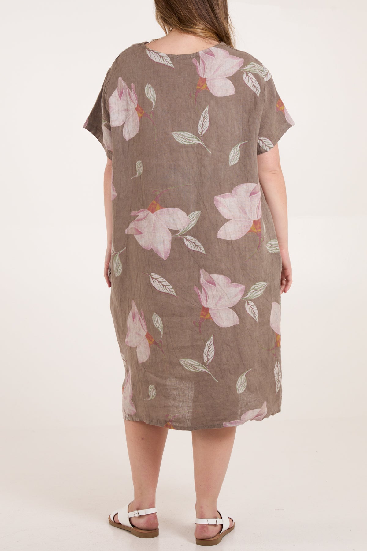 Pure Cotton Lotus Flower Dress