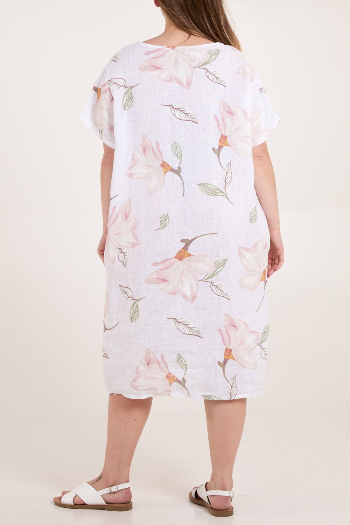 Pure Cotton Lotus Flower Dress