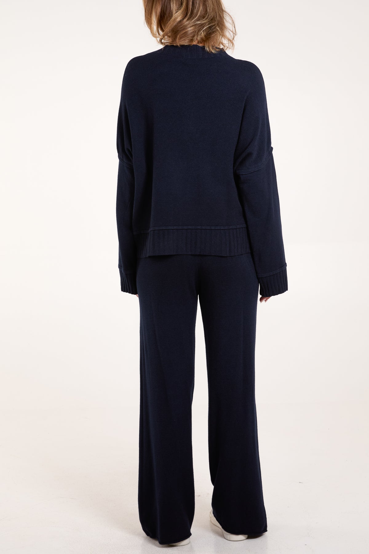 High Neck Jumper & Trousers Set