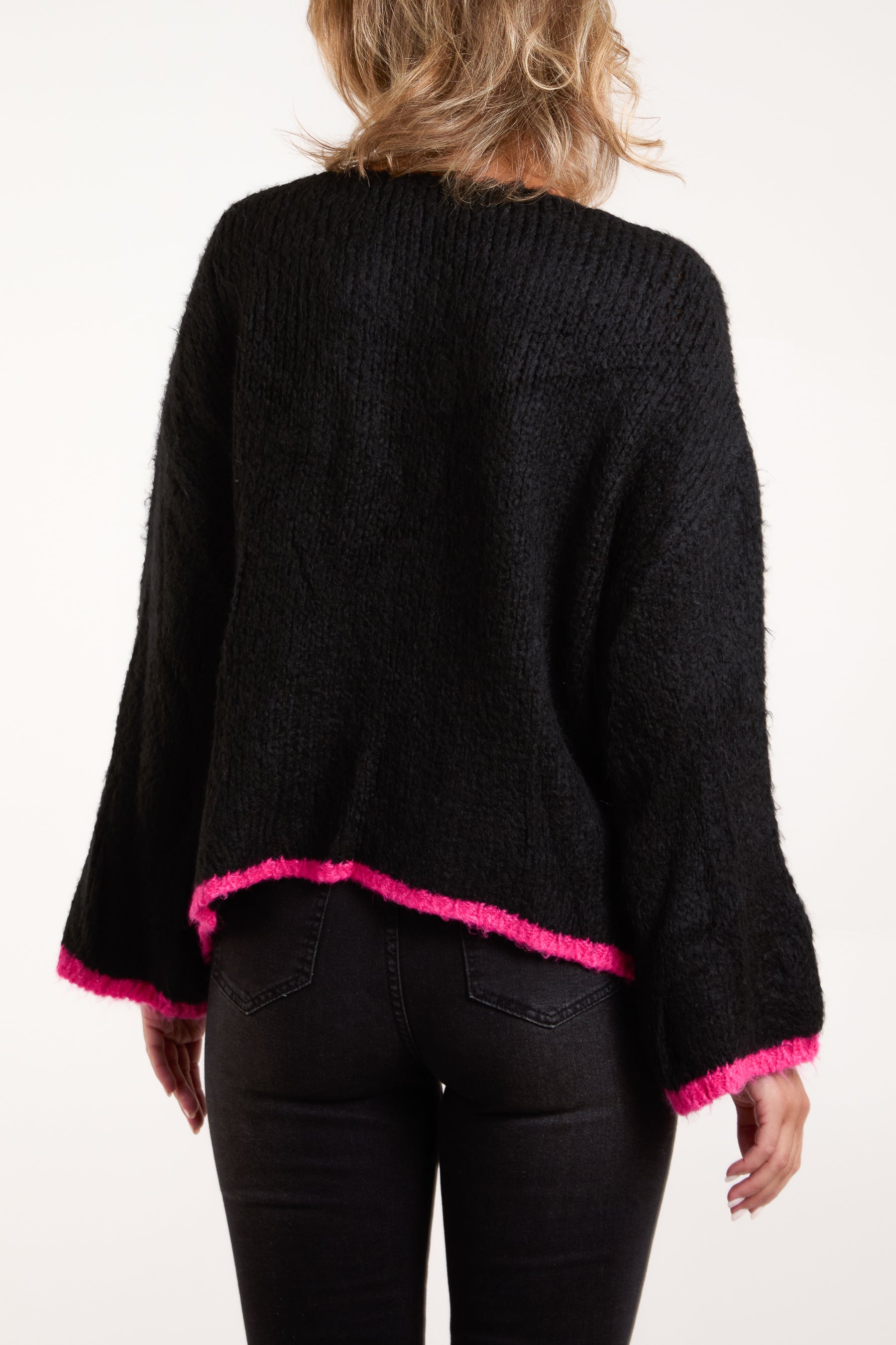 "Amour" Soft Touch V-Neck Jumper