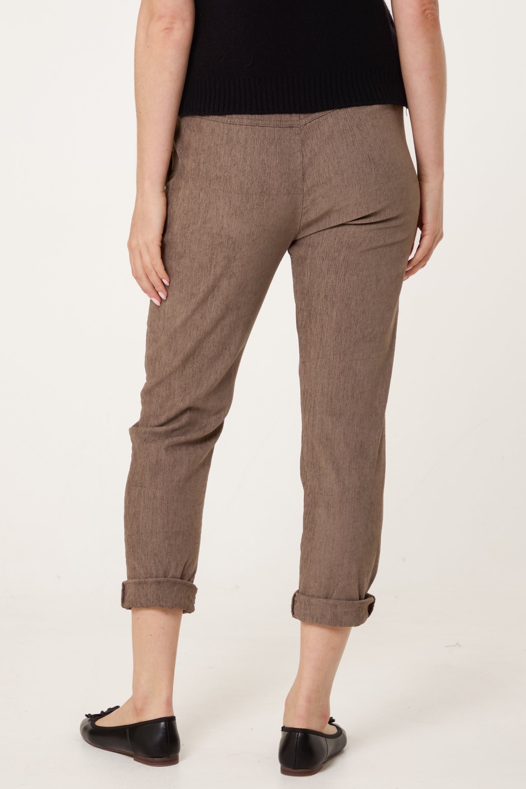 Baby Corduroy Magic Drawstring Trousers