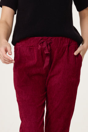 Baby Corduroy Magic Drawstring Trousers