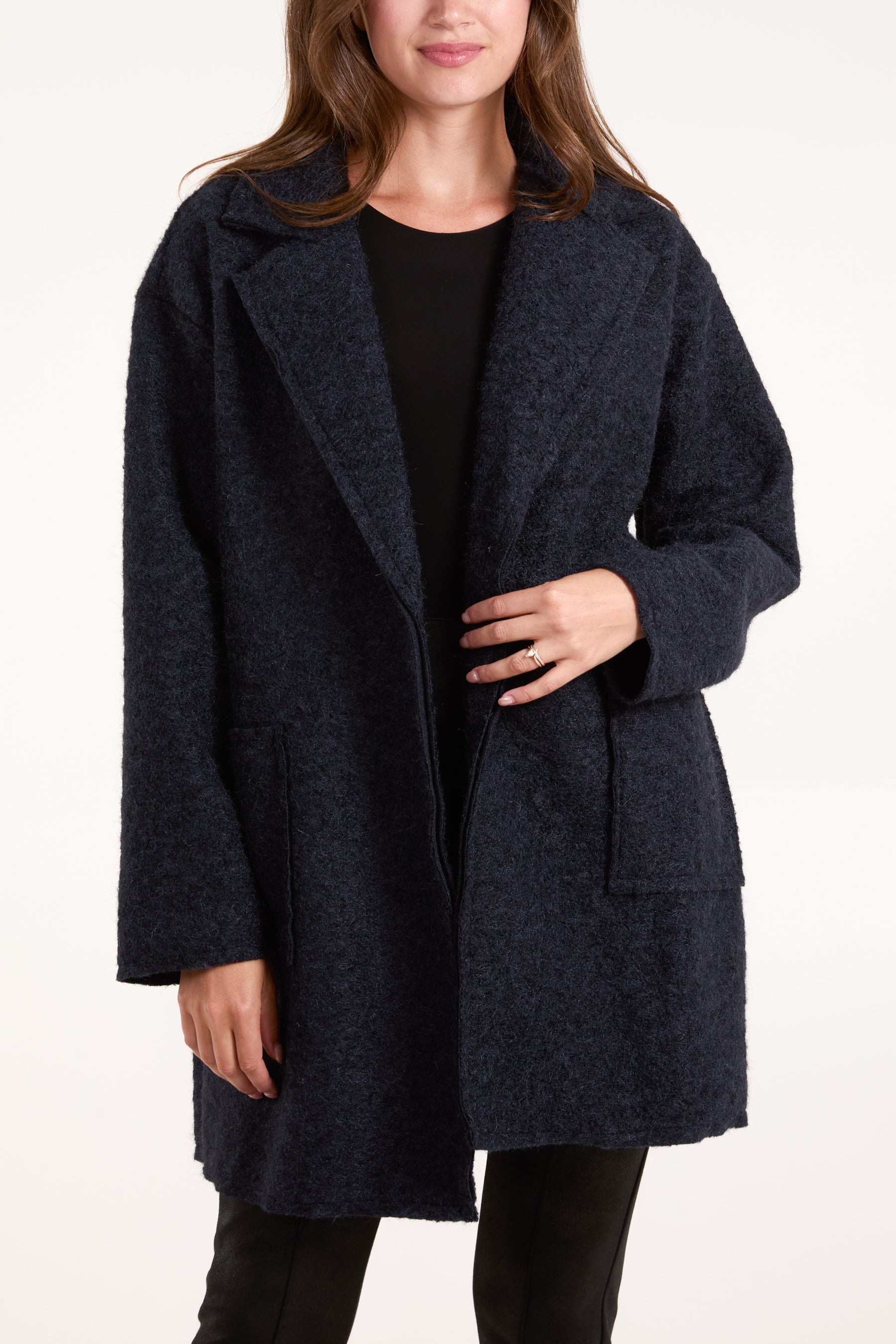 Pocket Knit Coat