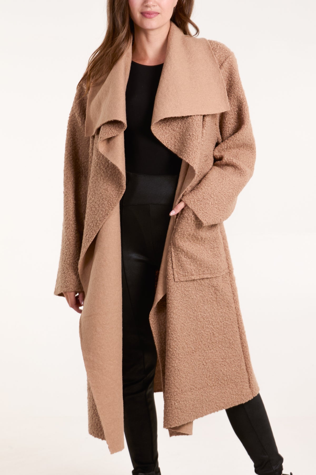 Longline Pocket Trench Coat