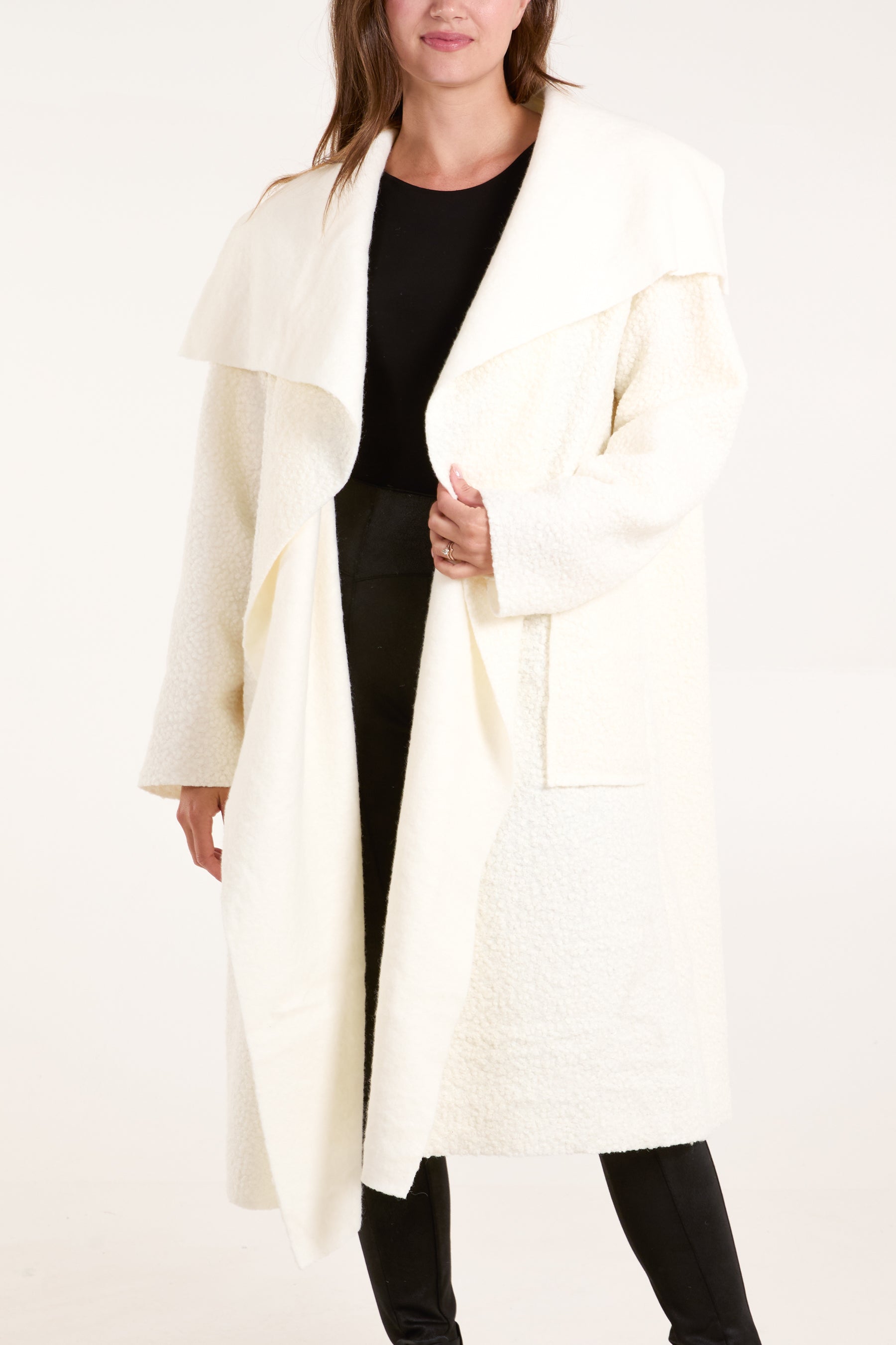 Longline Pocket Trench Coat