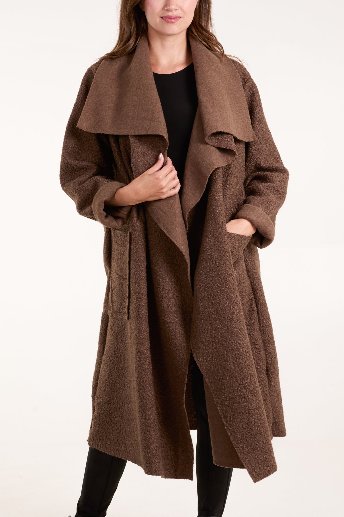 Longline Pocket Trench Coat