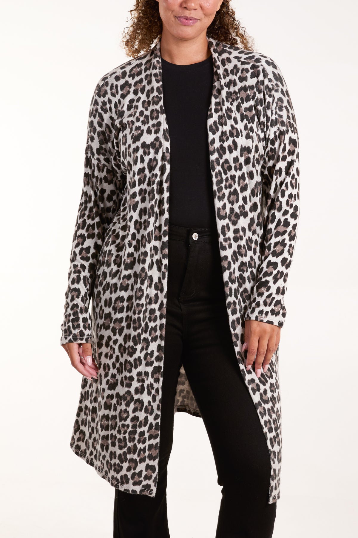 Leopard Longline Cardigan