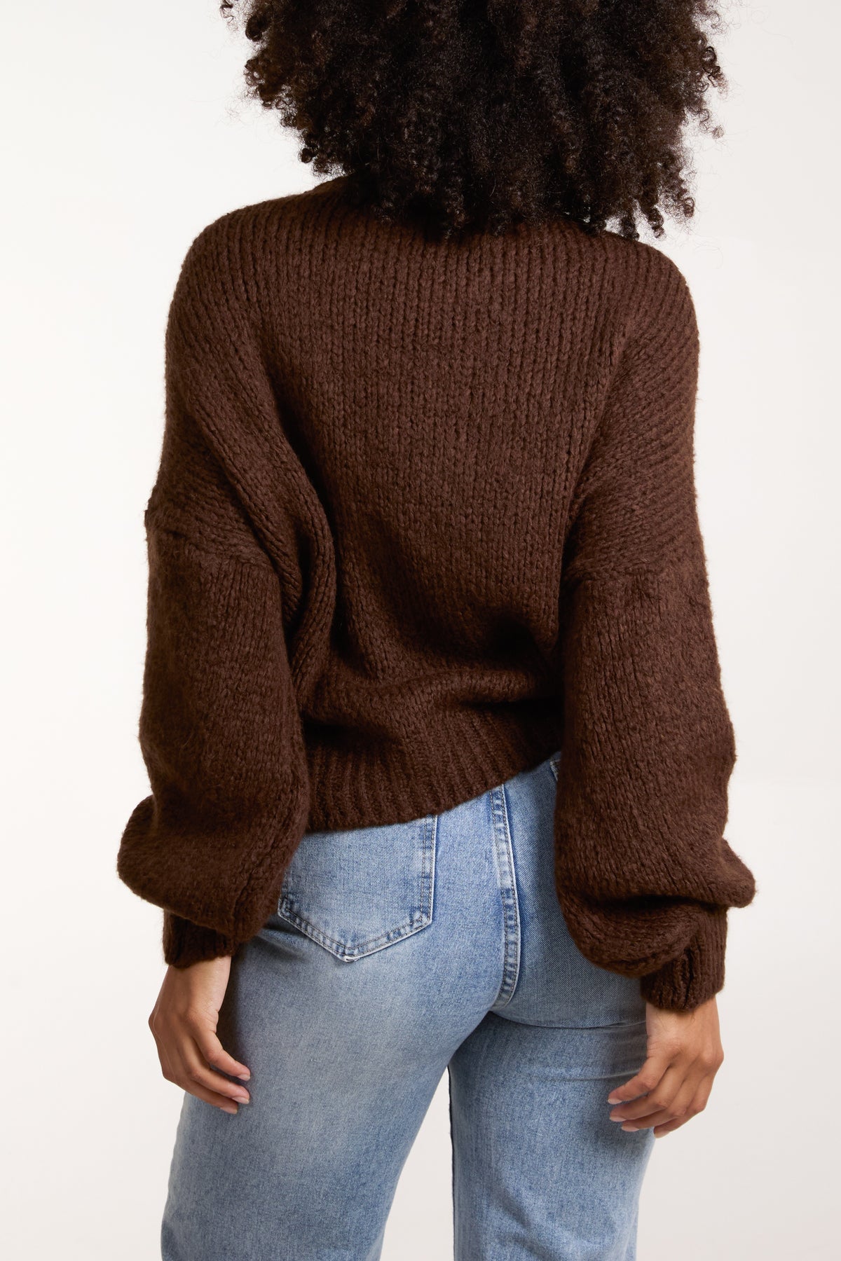 Soft Knit Wide Sleeve Jumper