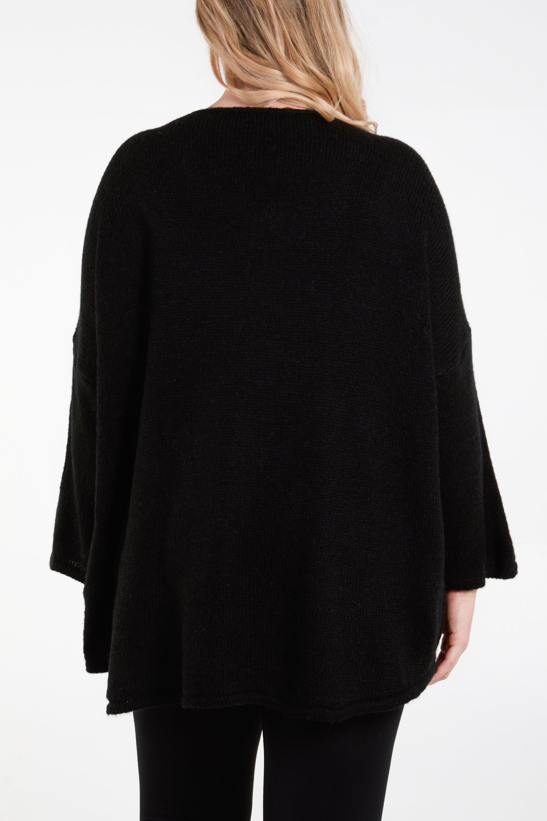 Cherry V-Neck Soft Touch Jumper