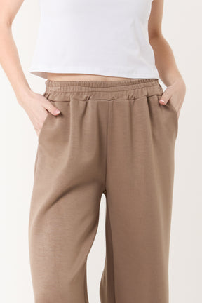 Soft Sweat Straight Leg Trouser